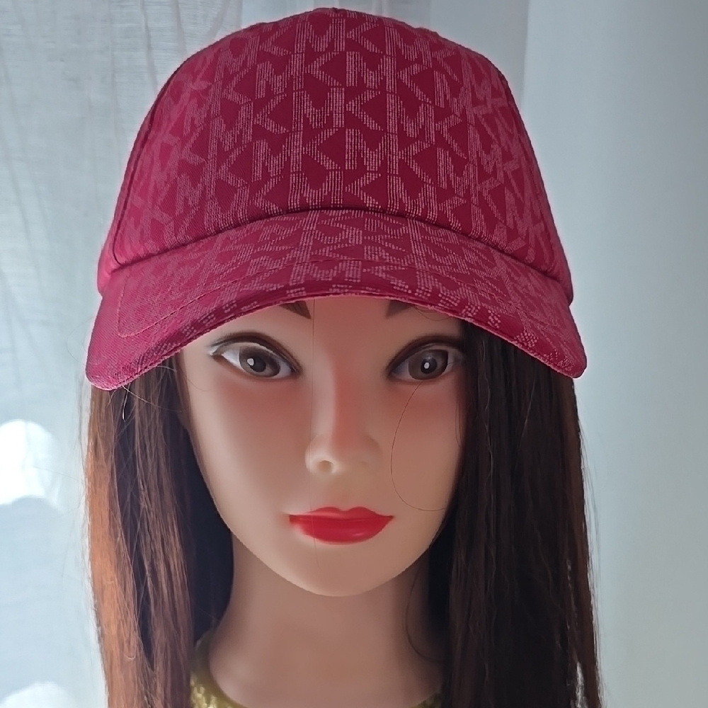 Michael Kors Pink Quilted Hat